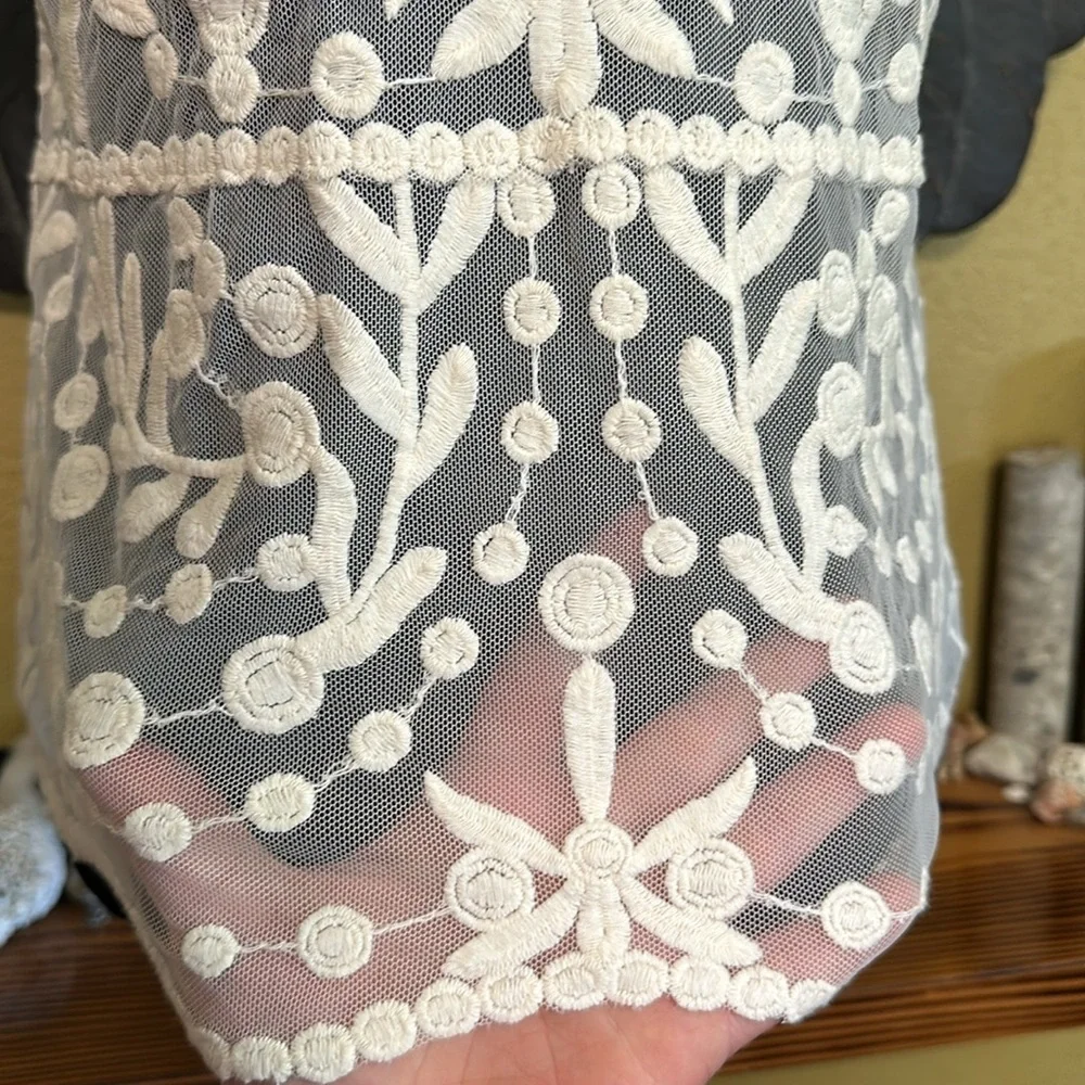 Zara Mesh Tee Shirt - Picture 2 of 7